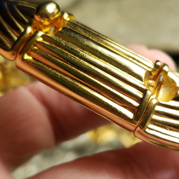 Vtg Swarovski Swan Pink Purple Crystal Necklace - Picture 15 of 16